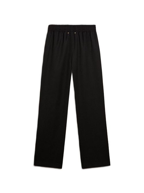 Golden Goose Pantalone jogging in lana leggera nero brittany Golden Goose | GWP00821P00117090100
